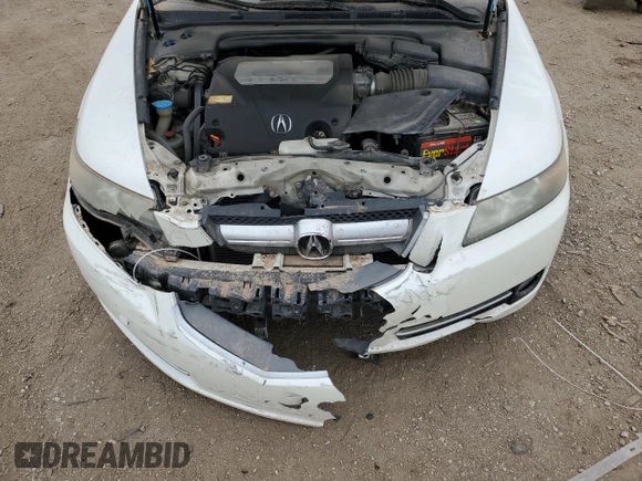 2007 Acura TL with VIN 19UUA66247A008392, listed as a Copart auction lot 50346135 with 0 mi miles and Salvage Title. Bid and sale history available at carsss.com. Image 12.
