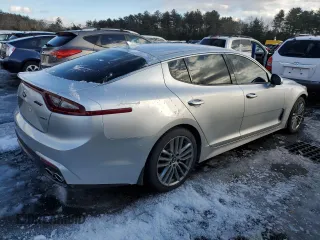 2018 Kia Stinger with VIN KNAE15LA1J6020242, listed as a Copart auction lot 45310925 with 137,771 mi miles and Salvage Title. Bid and sale history available at DreamBid. Image 3.