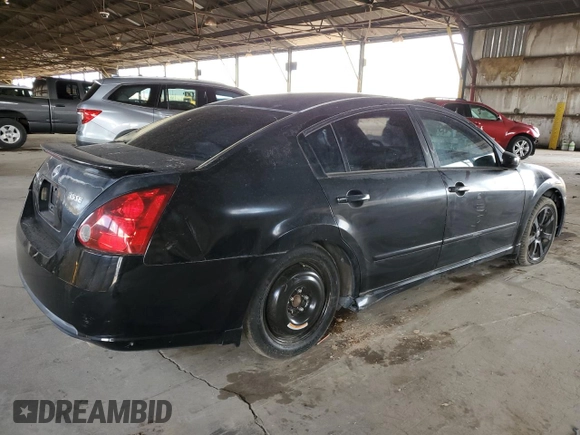 2007 Nissan Maxima 3.5 SE with VIN 1N4BA41E57C845156, listed as a Copart auction lot 50274945 with 0 mi miles and Clean Title. Bid and sale history available at carsss.com. Image 3.