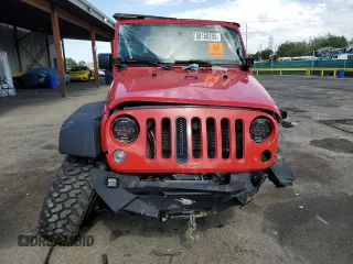 2014 Jeep Wrangler Unlimited Rubicon with VIN 1C4HJWFG5EL283881, listed as a Copart auction lot 58150255 with 100,166 mi miles and Non repairable. Bid and sale history available at DreamBid. Image 5.