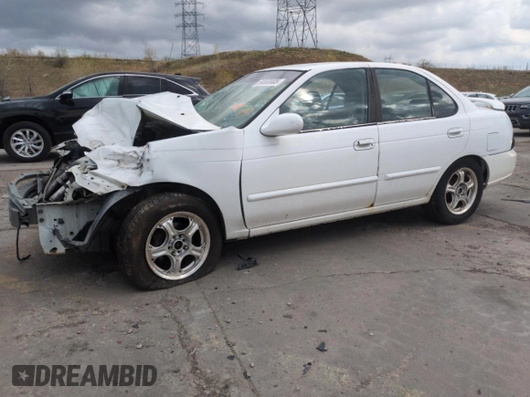 2003 Nissan Sentra XE with VIN 3N1CB51D23L784763, listed as a Copart auction lot 54683005 with Not Provided miles and Salvage Title. Bid and sale history available at DreamBid. Image 1.