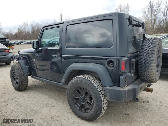 2015 Jeep Wrangler Sport with VIN 1C4AJWAG4FL508625, listed as a Copart auction lot 42532924 with 149,691 mi miles and Non Repairable. Bid and sale history available at carsss.com. Image 2.