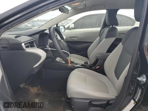 2021 Toyota Corolla L with VIN JTDDPMAEXMJ146209, listed as a Copart auction lot 43800635 with 77,571 mi miles and Salvage Title. Bid and sale history available at DreamBid. Image 7.