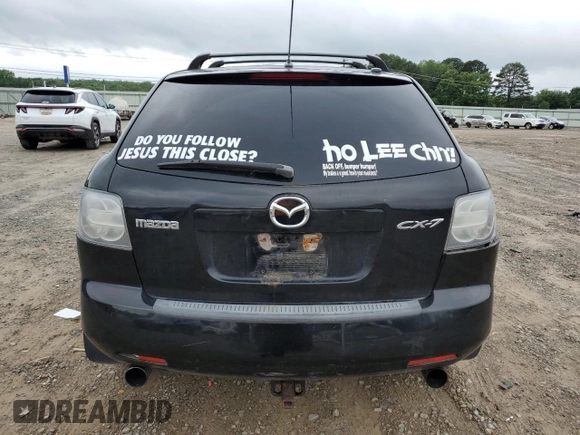 2007 Mazda CX-7 Sport z VIN JM3ER293670137353, wystawiony jako Copart lot #57797105 z przebiegiem 190 631 mil mil oraz Szkoda całkowita • Salvage title. Historia ofert i sprzedaży dostępna na DreamBid. Obrazek 6.