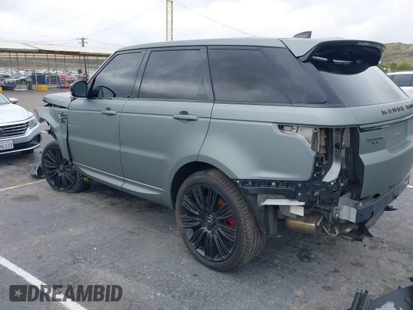 2022 Land Rover Range Rover Sport HSE Dynamic with VIN SALWR2SE7NA215082, listed as a IAAI auction lot 41799793 with 26,176 mi miles and . Bid and sale history available at DreamBid. Image 3.