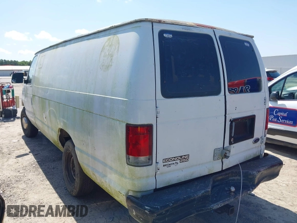 1998 Ford Econoline Cargo with VIN 1FTNS2421WHC08759, listed as a IAAI auction lot 42785005 with Not provided miles and . Bid and sale history available at DreamBid. Image 3.