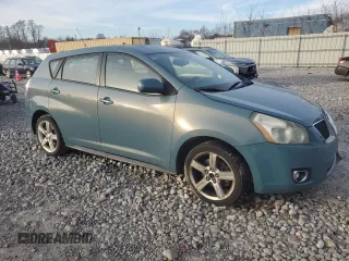 2009 Pontiac Vibe w/1SB with VIN 5Y2SP67019Z463125, listed as a Copart auction lot 86544854 with 110,949 mi miles and Salvage Title. Bid and sale history available at carsss.com. Image 4.