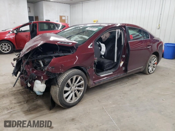 2015 Buick LaCrosse Leather with VIN 1G4GB5GR7FF217041, listed as a Copart auction lot 49183105 with Not provided miles and Clean title. Bid and sale history available at DreamBid. Image 1.