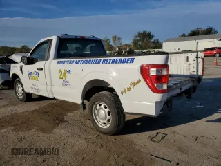 2022 Ford F-150 XL with VIN 1FTMF1C58NKD57399, listed as a Copart auction lot 75652684 with Not provided miles and Salvage title. Bid and sale history available at DreamBid. Image 2.