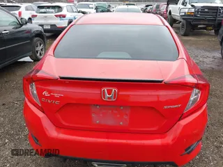 2019 Honda Civic Sedan Sport with VIN 2HGFC2F83KH540209, listed as a IAAI auction lot 41601755 with 54,177 mi miles. Bid and sale history available at carsss.com. Image 17.