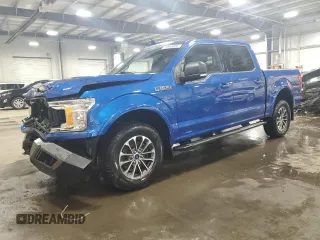 2018 Ford F-150 XL with VIN 1FTEW1EGXJKG05617, listed as a Copart auction lot 57845025 with 69,397 mi miles and Salvage title. Bid and sale history available at DreamBid. Image 1.