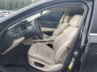 2012 BMW 7 Series 740i with VIN WBAKA4C52CDS99425, listed as a Copart auction lot 46295505 with 133,695 mi miles and Salvage Title. Bid and sale history available at carsss.com. Image 7.