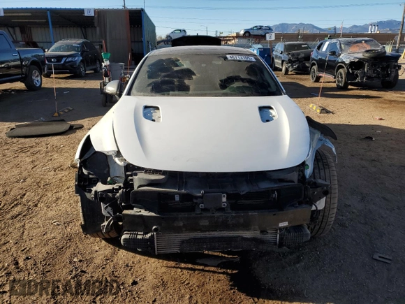 2020 Kia Stinger GT1 with VIN KNAE45LC6L6080870, listed as a Copart auction lot 48713105 with 80,995 mi miles and Salvage Title. Bid and sale history available at DreamBid. Image 5.
