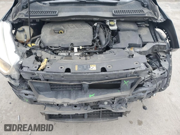 2017 Ford Escape SE with VIN 1FMCU0GD7HUE72044, listed as a Copart auction lot 48565255 with 125,052 mi miles and Salvage Title. Bid and sale history available at DreamBid. Image 11.