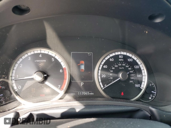 2019 Lexus NX 300 with VIN JTJBARBZ4K2203564, listed as a Copart auction lot 61621605 with 117,065 mi miles and Salvage title. Bid and sale history available at DreamBid. Image 9.