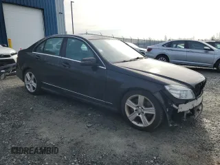 2010 Mercedes-Benz C 300 Sport with VIN WDDGF8BB9AF456562, listed as a Copart auction lot 52506635 with 158,196 mi miles and Non Repairable. Bid and sale history available at carsss.com. Image 4.