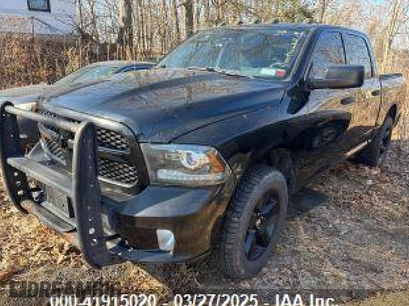 2014 Ram 1500 Express with VIN 1C6RR7KT8ES150924, listed as a IAAI auction lot 41915020 with 1 mi miles. Bid and sale history available at carsss.com. Image 2.