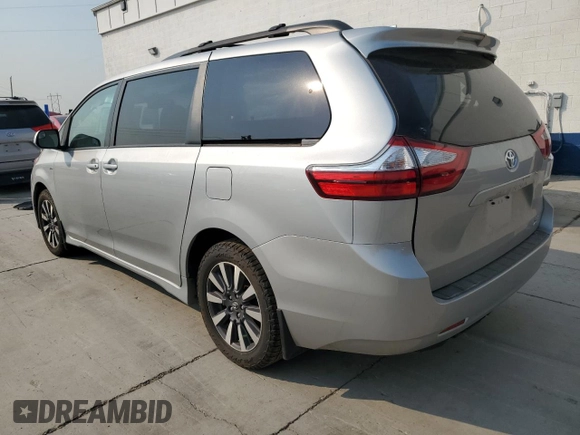 2019 Toyota Sienna LE with VIN 5TDJZ3DC4KS216224, listed as a Copart auction lot 66791514 with 90,306 mi miles and Salvage Title. Bid and sale history available at carsss.com. Image 2.
