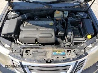 2008 Saab 9-3 with VIN YS3FB49Y381111385, listed as a Copart auction lot 68970904 with 132,785 mi miles and Clean Title. Bid and sale history available at carsss.com. Image 11.