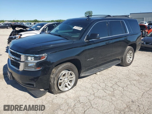 2018 Chevrolet Tahoe LT z VIN 1GNSCBKC5JR341076, wystawiony jako Copart lot #57123295 z przebiegiem 134 055 mil mil oraz Szkoda całkowita • Salvage title. Historia ofert i sprzedaży dostępna na DreamBid. Obrazek 1.