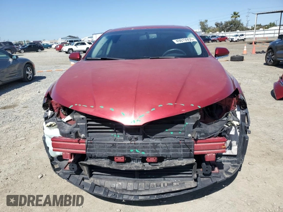 2014 Lincoln MKZ with VIN 3LN6L2GK4ER828009, listed as a Copart auction lot 49813955 with 117,934 mi miles and Salvage Title. Bid and sale history available at carsss.com. Image 5.