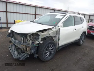 2016 Nissan Rogue SL with VIN 5N1AT2MV0GC851152, listed as a IAAI auction lot 41849173 with 166,970 mi miles and . Bid and sale history available at DreamBid. Image 2.