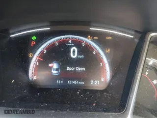 2019 Honda Civic Sedan Sport with VIN 19XFC2F88KE029704, listed as a IAAI auction lot 41325937 with 121,461 mi miles. Bid and sale history available at carsss.com. Image 15.