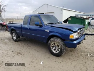 2010 Ford Ranger XLT with VIN 1FTLR4FE3APA27389, listed as a Copart auction lot 46770215 with 115,122 mi miles and Salvage Title. Bid and sale history available at carsss.com. Image 4.
