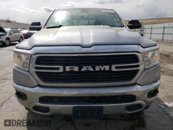 2019 Ram 1500 Big Horn/Lone Star with VIN 1C6SRFFT3KN540734, listed as a Copart auction lot 49531545 with 81,230 mi miles and Salvage Title. Bid and sale history available at carsss.com. Image 5.