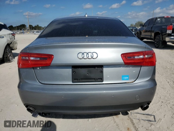 2014 Audi A6 Premium Plus with VIN WAUDFAFC5EN098909, listed as a Copart auction lot 88348415 with 71,878 mi miles and Clean title. Bid and sale history available at DreamBid. Image 6.