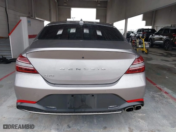 2023 Genesis G70 2.0T with VIN KMTG34TA8PU111790, listed as a IAAI auction lot 41390217 with 35,303 mi miles. Bid and sale history available at carsss.com. Image 17.