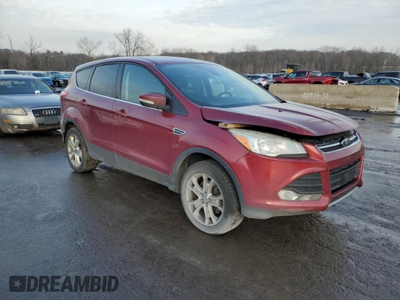 2013 Ford Escape SEL with VIN 1FMCU9H94DUD40691, listed as a Copart auction lot 43621785 with Not Provided miles and Clean Title. Bid and sale history available at DreamBid. Image 4.