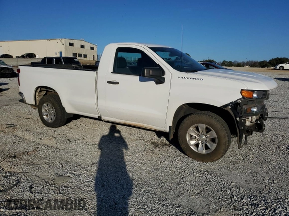 2020 Chevrolet Silverado 1500 Work Truck with VIN 3GCNWAEF2LG299577, listed as a Copart auction lot 43903285 with 139,782 mi miles and Salvage Title. Bid and sale history available at DreamBid. Image 4.