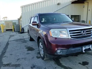 2012 Honda Pilot EX-L with VIN 5FNYF4H68CB051172, listed as a Copart auction lot 46951595 with 134,558 mi miles and Salvage Title. Bid and sale history available at carsss.com. Image 11.