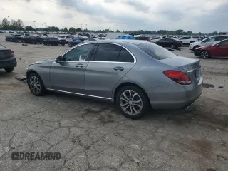 2015 Mercedes-Benz C 300 Luxury with VIN 55SWF4KB8FU089940, listed as a Copart auction lot 57107475 with 119,025 mi miles and Salvage title. Bid and sale history available at DreamBid. Image 2.
