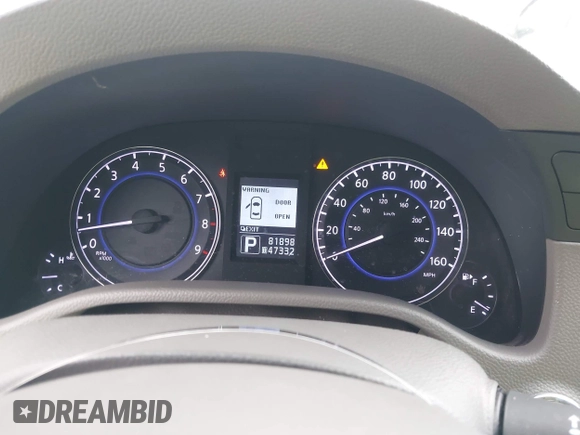 2013 Infiniti G37 Journey with VIN JN1CV6AP3DM719256, listed as a IAAI auction lot 42186950 with 81,898 mi miles and . Bid and sale history available at DreamBid. Image 7.