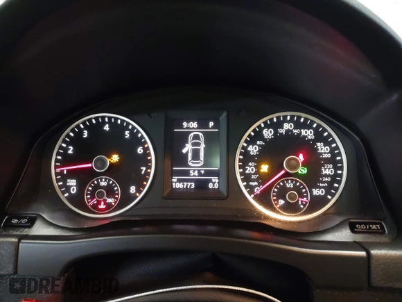 2016 Volkswagen Tiguan S with VIN WVGBV7AX9GW569978, listed as a IAAI auction lot 41531258 with 106,773 mi miles and . Bid and sale history available at DreamBid. Image 7.