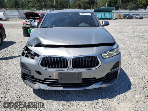 2023 BMW X2 xDrive28i with VIN WBXYJ1C09P5V69690, listed as a Copart auction lot 61105753 with 16,768 mi miles. Bid and sale history available at carsss.com. Image 5.