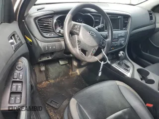 2013 Kia Optima Hybrid EX with VIN KNAGM4AD7D5047835, listed as a Copart auction lot 76067244 with 201,878 mi miles and Salvage Title. Bid and sale history available at carsss.com. Image 8.