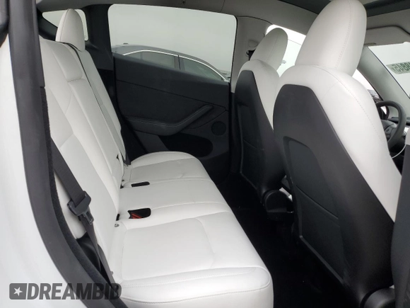 2023 Tesla Model Y Long Range with VIN 7SAYGDEE1PA160314, listed as a Copart auction lot 45048845 with 29,370 mi miles and Salvage Title. Bid and sale history available at DreamBid. Image 10.
