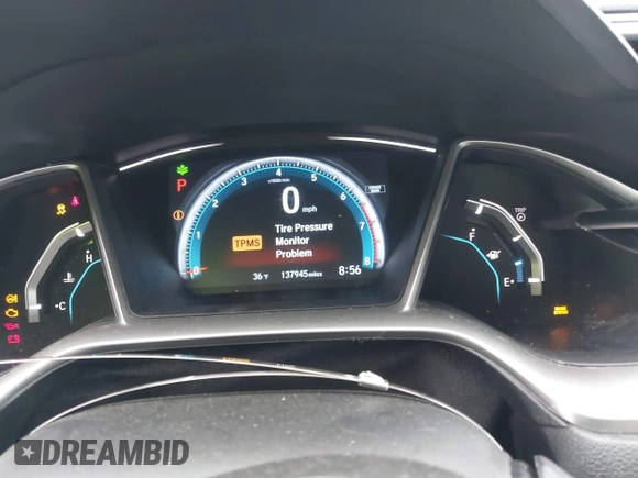 2016 Honda Civic Sedan EX-L with VIN 19XFC1F7XGE020155, listed as a IAAI auction lot 41916944 with 137,945 mi miles. Bid and sale history available at carsss.com. Image 7.