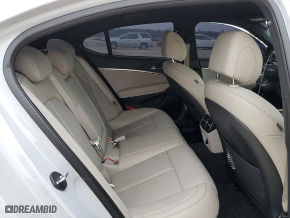2022 Genesis G70 2.0T with VIN KMTG34TA7NU089861, listed as a Copart auction lot 42073974 with 46,215 mi miles. Bid and sale history available at carsss.com. Image 10.