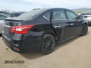 2017 Nissan Sentra S with VIN 3N1AB7AP6HY395714, listed as a Copart auction lot 53106925 with 45,146 mi miles and Salvage Title. Bid and sale history available at DreamBid. Image 3.