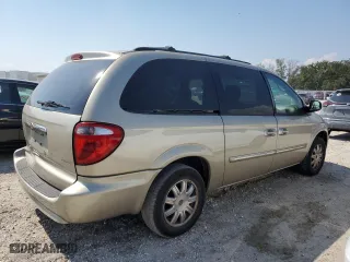 2007 Chrysler Town & Country LWB Touring with VIN 2A4GP54L47R304308, listed as a Copart auction lot 73145874 with 77,206 mi miles and Salvage Title. Bid and sale history available at carsss.com. Image 3.