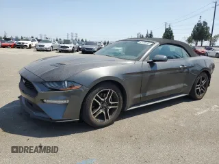 2020 Ford Mustang EcoBoost with VIN 1FATP8UH0L5125312, listed as a Copart auction lot 62138135 with 74,045 mi miles and Salvage title. Bid and sale history available at DreamBid. Image 1.