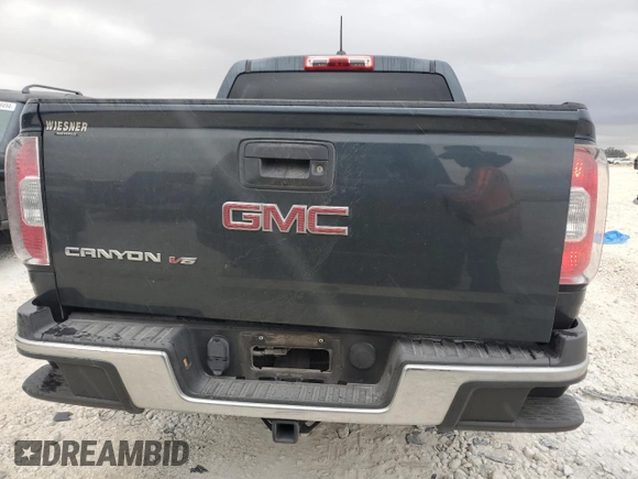 2018 GMC Canyon 2WD with VIN 1GTG5BEN0J1222825, listed as a Copart auction lot 78139874 with 104,503 mi miles and Salvage Title. Bid and sale history available at carsss.com. Image 6.