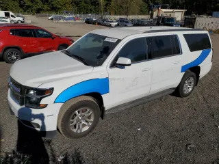 2020 Chevrolet Suburban Commercial with VIN 1GNSKKEC4LR213767, listed as a Copart auction lot 76527014 with 142,132 mi miles and Clean Title. Bid and sale history available at carsss.com. Image 1.