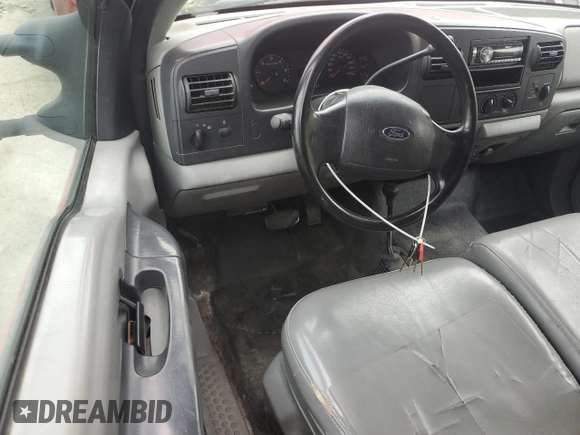 2007 Ford F-250 XL with VIN 1FTNF21577EB12253, listed as a Copart auction lot 58539675 with 190,069 mi miles and Clean title. Bid and sale history available at DreamBid. Image 8.