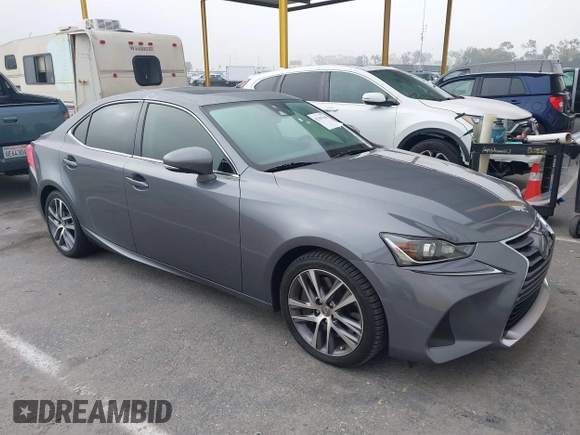 2018 Lexus IS 300 with VIN JTHBA1D20J5077140, listed as a IAAI auction lot 42309181 with 58,459 mi miles and . Bid and sale history available at DreamBid. Image 1.