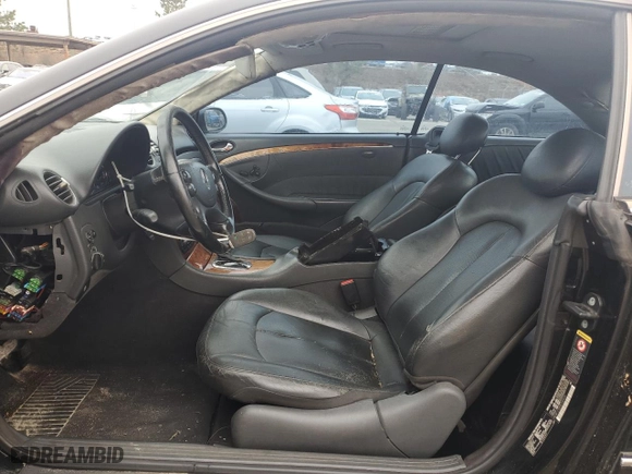 2003 Mercedes-Benz CLK-Class 5.0L with VIN WDBTJ75J03F030622, listed as a Copart auction lot 43467395 with 199,040 mi miles and Clean Title. Bid and sale history available at carsss.com. Image 7.